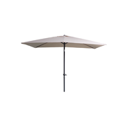 PARASOL DROIT 2x3M TILT ECRU MAT ALUMINIUM - TOILE 200 GR/M²